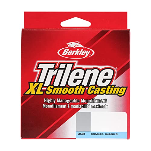 Berkley Trilene XL Monofilament Fishing Line - color: Fluorescent Clear/Blue, size: 300yd, style: 4lb Test