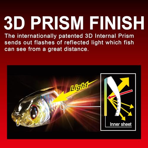 Duel Yo Zuri R 1349 D Inshore - color: Yellow, size: 5-1/4"