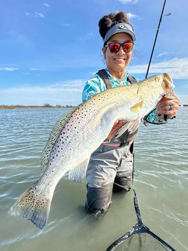 A.M. Fishing Curly Tail Jerkshad 4 Inch Soft Baits Garlic Infused,– 8 Pack – Saltwater & Freshwater Fishing Lures for Bass, Redfish, Snook, and Trout - color: Watermelon Red Chartreuse