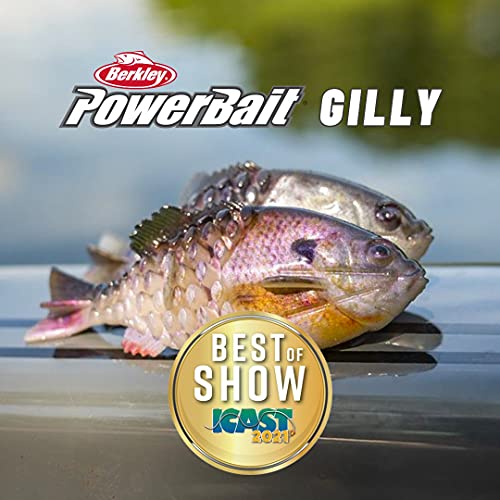 Berkley Powerbait Gilly Fishing Soft Bait - color: HD Crappie, size: 90mm