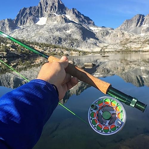 Kylebooker Weight Forward Floating Trout Fly Fishing Line WF3F-WF8 - color: Green, size: WF7F-100FT