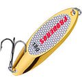 PROBEROS Fishing Spoons Lures Bass Baits Jigging Bait Tackle with Treble Hooks Hard Metal Spoon Fishing Lure Weight Pick 10 Pcs/Pack Silver Gold - color: 10PCS Gold, size: 18G-0.63OZ