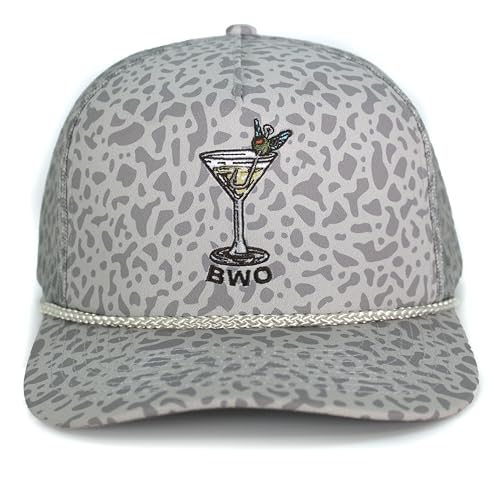 Paramount Outdoors Fly Fishing Hat Series Comfort Snap Snapback Cap for Men - color: Bwo