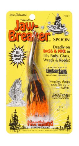 Northland Tackle Jaw-Breaker Spoon Lure, Assorted Sizes and Colors - color: Crawfish, size: 1/2 Oz