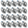 Alwonder Egg Sinkers Fishing Weights 3/16-10oz, Oval Lead Fishing Weights Sinkers Bass Fishing Casting Egg Sinker Saltwater Freshwater Tackle - size: 1oz - 20pcs