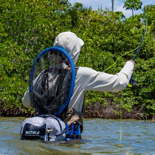 Waterproof Submersible Fanny Pack,Large Fly Fishing Waist Pack 8.9L Submersible lumbar pack with Airtight Zipper,Grey - color: Grey