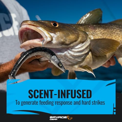 Savage Gear Sandeel - color: Blue Silver, size: 7.5 in - 3 1/2 oz