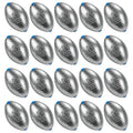Alwonder Egg Sinkers Fishing Weights 3/16-10oz, Oval Lead Fishing Weights Sinkers Bass Fishing Casting Egg Sinker Saltwater Freshwater Tackle - size: 3/4oz - 20pcs
