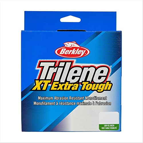 Berkley Trilene XT Monofilament Fishing Line - color: Low-Vis Green, size: 1000 yd, style: 12 Pounds