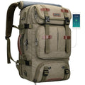 WITZMAN Travel Backpack for Men 40L Large Carry-on Airline Approved Convertible 3 in 1 laptop Bags Fit 16 inch(A8013 Army Green) - color: Army Green