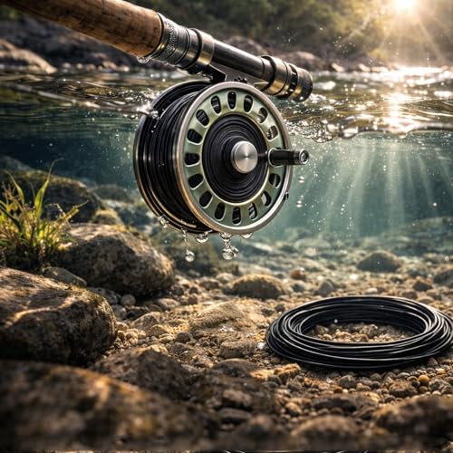 Aventik Full Sinking Fly Fishing Line –IPS5 Fast Sinking Trout & Saltwater Fishing Line with Exposed Loop for Lake Fishing - size: 6wt
