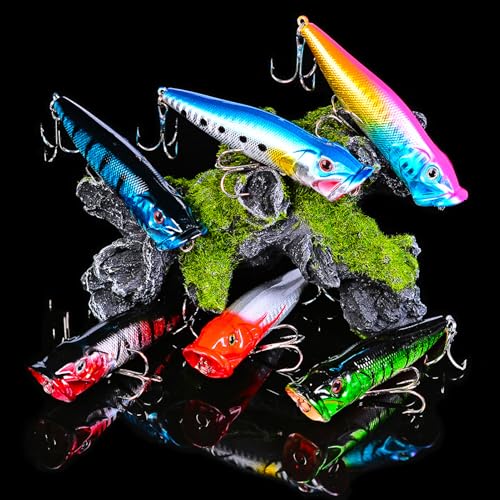 20pcs/25pcs Fishing Blanks Lures Kit Fishing Topwater Unpainted Swimbait Unpainted Crankbaits Hard Baits DIY Lure for Bass Salmon Trout Saltwater and Freshwater - color: 25PCS 3.54″/0.38oz