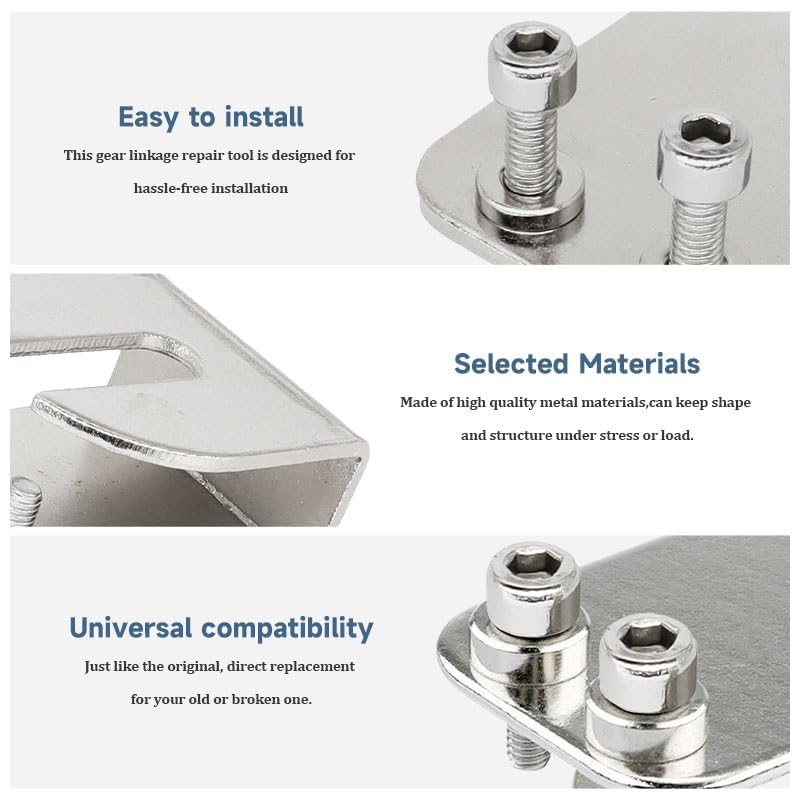 Gear Connecting Rod Repair Kit, Gear Cable Repair Fixture, Specialized Fixture for Economical, Efficient, and Precise Repair, Suitable for Repairing Multiple Compatible Car Models