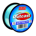 Zebco Outcast Monofilament Fishing Line, Low Memory and Stretch, High Tensile Strength - color: Blue, size: 475-Yard/10-Pound