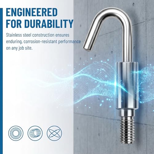 2pack 56517 Fish Rod Accessories,Splinter Guard Wire Fish and Glow Rod Single Hook and Bullet Attachments,Stainless Steel