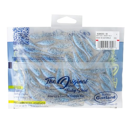 Bobby Garland Baby Shad 50-Count Bulk Pack - color: Monkey Milk