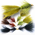 The Fly Crate Woolly Bugger Flies for Trout Fly Fishing Assortment - Streamer Fly Fishing Flies