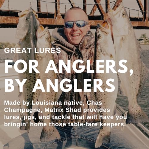 Fishing Lures for Speckled Trout, Redfish, Bass - Louisiana Paddle Tail Swimbaits for Freshwater and Saltwater - color: Ultra Violet