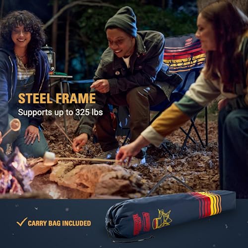 Coleman Stranger Things Outdoor Gear Collection, Limited Edition Stranger Things & Coleman Upside Down Camping Assortment, Cooler/Chair/Tent/Sleeping Bag - style: Quad Chair