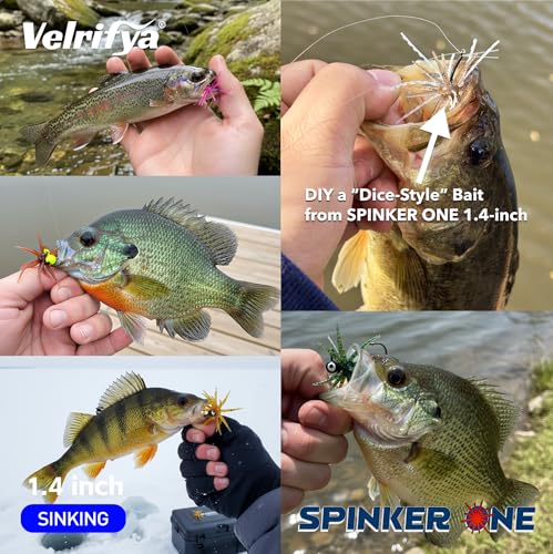Tentacle Creature Lure, Japanese Style Soft Plastic Baits for Bass Fishing - for Drop Shot, Wacky Rig/Neko Rig and Finesse, Slow Sinking, Soft Bait by Velrifya - color: 05-Dying Gill, size: 1.4-INCH