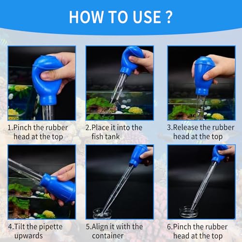 17.7in 1 Pieces Long Pipette for Fish Tank Coral Food Feeder Long Syringe Reef Coral Food Spot Feeder Tube for Reef Aquatic Plant Spider Snake Lizard，for Axolotl Tank Accessories - size: 17.7 in Pipette (1 Piece)