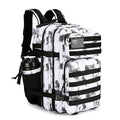 Lovelinks21 45L Tactical Assault Backpack 3 day assault pack with Molle Waterproof backpack Rucksack for Tactical Backpacks (BlackWhite Camo) - color: Blackwhite Camo