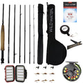 Wild Water Fly Fishing 5wt 9ft 7-piece Standard Fly Fishing Kit