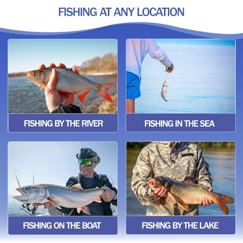 Fishing Lures kit, 27 Pcs Surprise Set Bass Fishing Lures for Freshwater,Fishing Gear Set- Valentine Gifts for Men, Father's Day Fishing, Fishermen, and Anglers