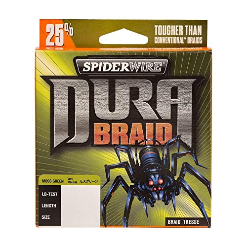 SpiderWire DuraBraid Braid Fishing Line - color: Moss Green, size: 30lb - 300yd