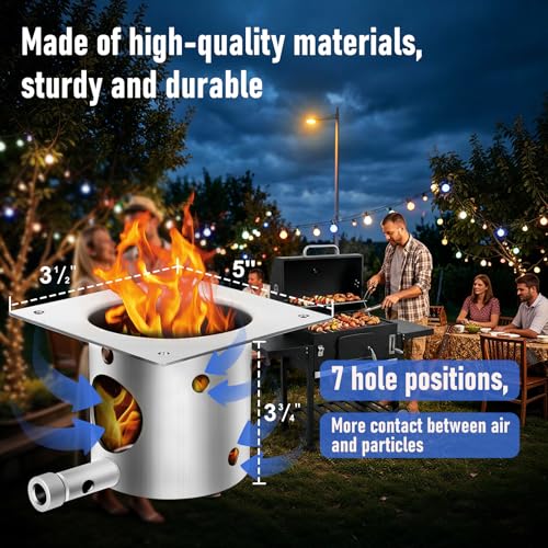 Replacement Parts Kit for Traeger,Pit Boss Wood Pellet Grills,Auger Motor,Induction Fan,Fire Burn Pot with Screws and Hot Rod Ignitor with Fuse,Pellet Grill Repair Kit Fit for Camp Chef,Z Grills - color: sliever1