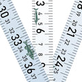 Fishing Ruler for Boat 58" Self-Adhesive Fish Measuring Decals (3 Pack) Waterproof Self Adhesive Measuring Ruler Tape (Blue) - color: Blue