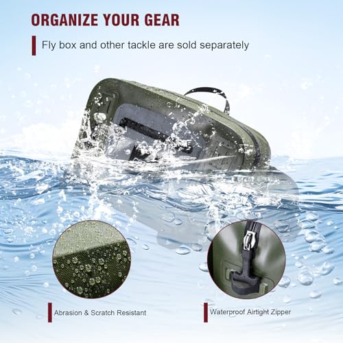 Goture 12ft Tenkara Rod Combo 24T 30T Carbon Fiber Backpacking Fly Fishing Kit with 30 Flies Tippet and Storage Bag - color: 12FT Fishing Rod Tenkara II - Rod Case and Waterproof Bag Durable Set Version
