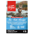ORIJEN Grain Free High Protein Premium Dry Cat Food Six Fish Recipe 4lb Bag - size: 4 Pound (Pack of 1)