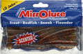 MirrOLure Mirrodine Fishing Hook Silver Extra Sharp Stainless Steel 1-Piece - color: Watermelon Red Glitter, size: 3 3/4 Inch