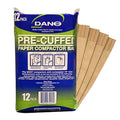 Dano Pre-Cuffed Paper Trash Compactor Bags (12 Pack) | Heavy Duty Kitchen Garbage Compactor Bags & Liners | 11 Gallon Precuffed Garbage Bag for Compactor | Eco-Friendly Trash Compactor Bag - size: 1 Count (Pack of 12)