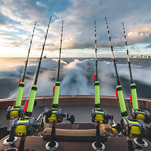 Fishing Rod Float, Floating Rod Butt Cushion, Fishing Float Tube Accessories, Kayak Fishing Rod Floater for Prevent the Narrow Rod Goes Overboard(Include Fastening Straps)