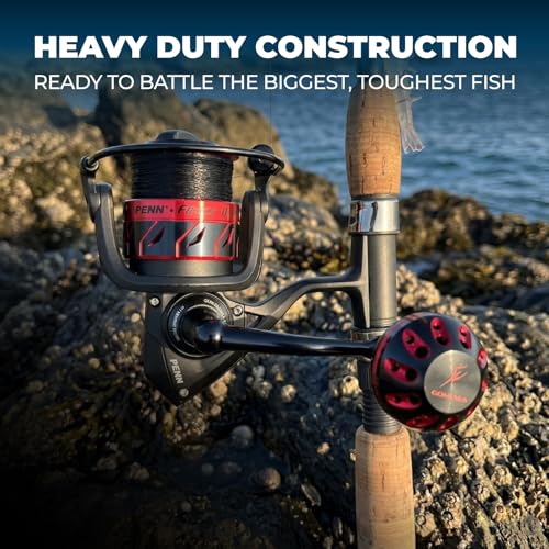 GOMEXUS Power Handle for Penn Fierce III IV/Battle III HS Spinning Reel Replacement Crank 【Please Note The First Picture & Please do not Adapt to Other reels to Avoid Damage to The Reel】