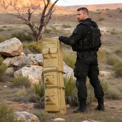 Fishing & Tactical Universal Bag - 600D Waterproof Oxford Fabric, Durable, Multi-Storage Pockets for Well-Protected Fishing Gear, Ideal Gift for Men