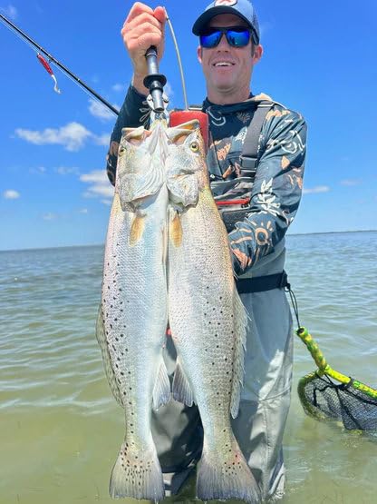 A.M. Fishing Curly Tail Jerkshad 4 Inch Soft Baits Garlic Infused,– 8 Pack – Saltwater & Freshwater Fishing Lures for Bass, Redfish, Snook, and Trout - color: Blood Diamond