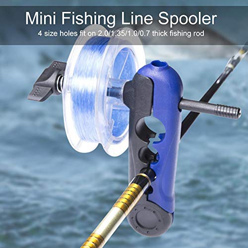 Line Spooler Fishing Spool Tool Reel,Line Spooler for Fishing Reels,Adjustable Fishing Line Winder Reel Spool Spooler Fishing Tackle Tool Fish Reel Line Winder piscifun Speed x Fishing line Spooler