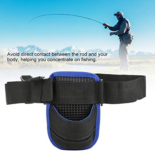 Milltrip Fishing Waist Belt, Lightweight Waist Fishing Rod Holder Oxford Fabric Belt Strap Angling Tools Accessories