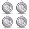 Disc Sinkers Fishing Weights, Coin Fishing Sinkers Weights Saltwater Surf Fishing Weights Bottom Drifting Trolling Catfishing Fishing Sinkers Saltwater Gear Tackle 1oz 2oz 3oz 4oz 5oz 6oz 8oz - style: 6 Ounce, 4 Pack