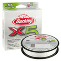 Berkley x5 Braid Fishing Line - color: Crystal, size: 164yd, style: 15lb