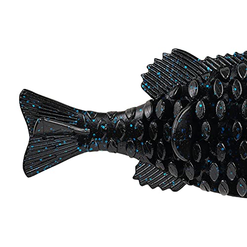 Berkley Powerbait Gilly Fishing Soft Bait - color: Black Blue Fleck, size: 110mm