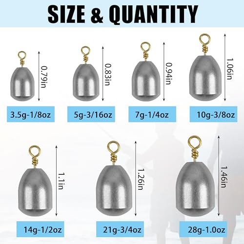 Fishing Weight Sinker,Bass Casting Sinker Weight Bell Sinker Iron Fishing Weight Sinker with Ring Water Drop Sinker Weight for Saltwater Freshwater Fishing, Silver - size: 3/4 oz - 15 pack