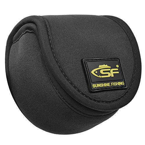 SF Fly Fishing Reel Cover Case Pouch or Fly Reel Black Fit 7/8 wt - size: 7/8wt