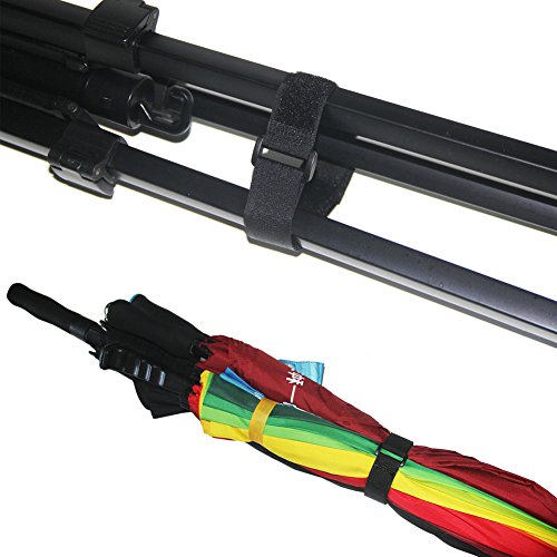 YiwerDer [16 Pack] 1 x 18" Hook and Loop Reusable Fastening Nylon Cable Securing Straps, Durable Functional Ties to Keep Your Places from Tangled Messes of Cords - style: 18" x 1Inch