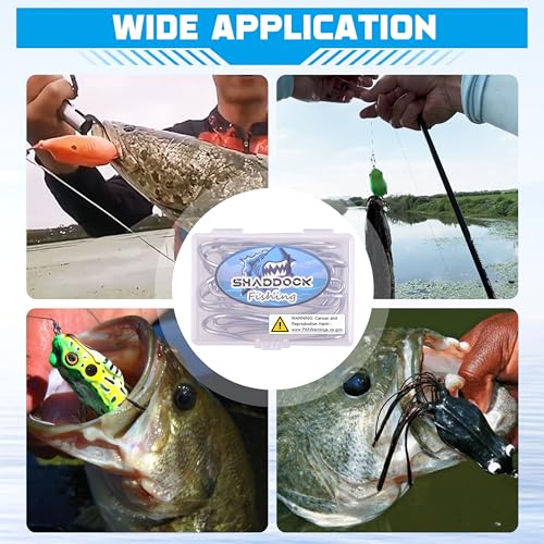 10pcs Double Fishing Hooks, Classic Stainless Steel Frog Hooks with Sharp Open Shank Barbed for Saltwater Freshwater Fishing - size: 9/0-10pcs