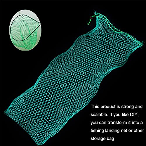 Fishing Net Bag Foldable Fishing Keep Net Diving Bag 4/5 Inch Mesh 35 Inch Length Fishing Net