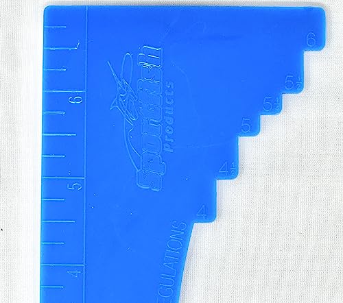 Sportfish Products Crab Measuring Tool Gauge with Ruler | Multi-Size | *Includes Float**